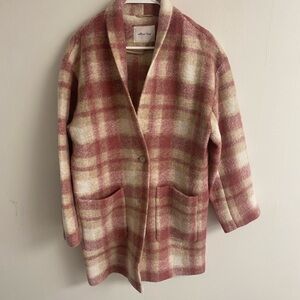 wilfred free Plaid Shacket Women’s Size Small